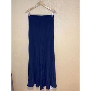 Fashion Nova Black Pleased to Pleat You Wide Leg Pants, size Medium‎